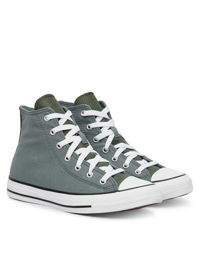 Converse Кеды Chuck Taylor All Star Dinos A15895C серые из парусины — фото 2