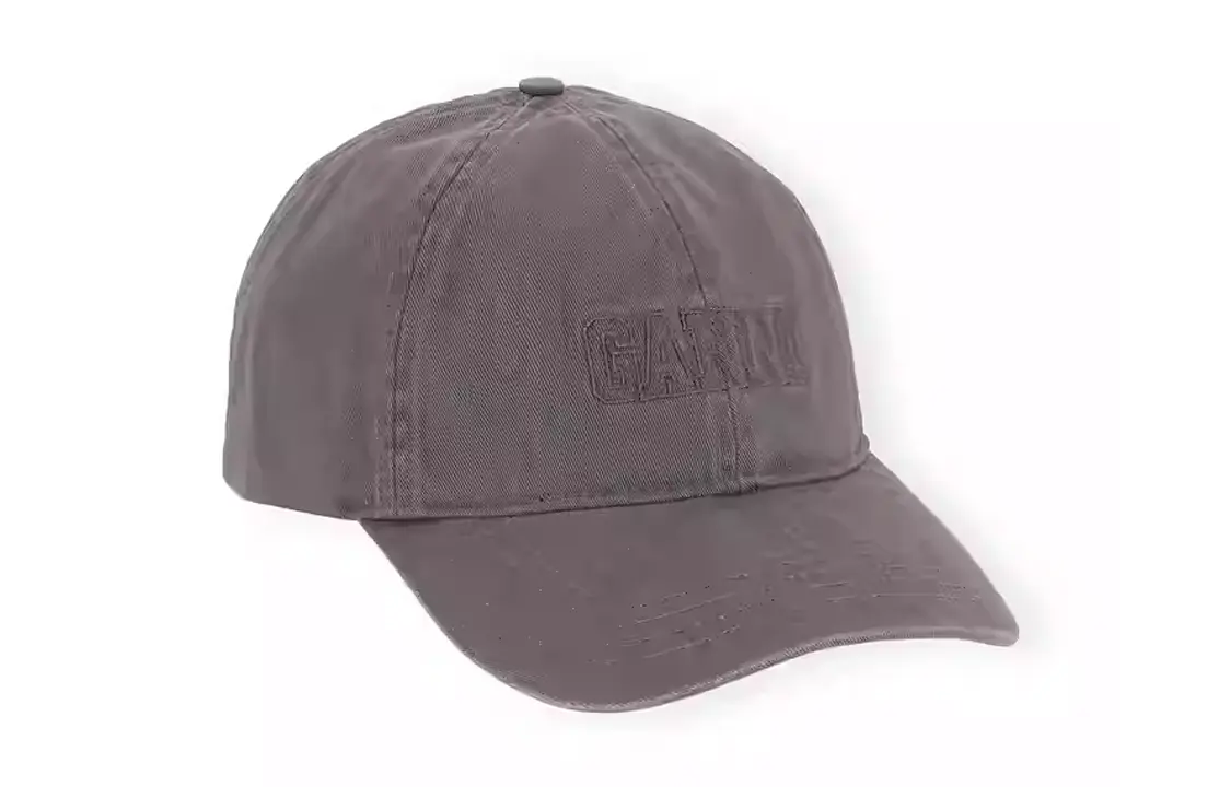 

Бейсболка женская серая GANNI