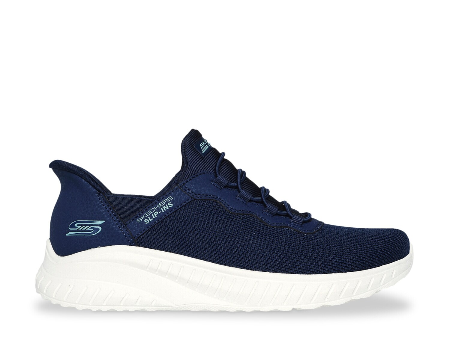 Слипоны женские Skechers Slip-Ins Bobs Squad Chaos Daily Inspiration, темно-синий — фото 3
