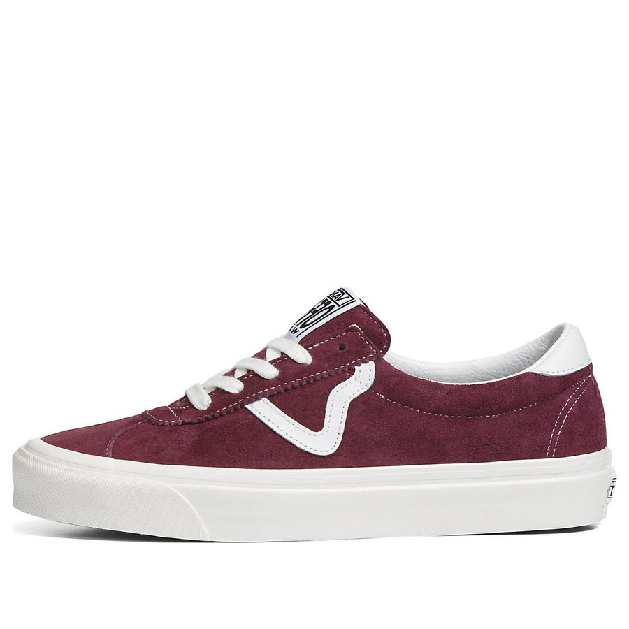 

Кеды Vans Style 73 DX 'Pig Suede - Burgundy White', красный