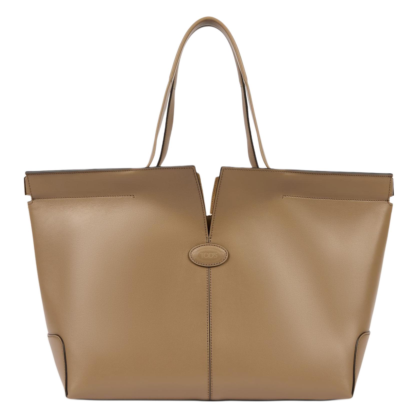 

Средняя сумка-тоут с тисненым логотипом TOD'S