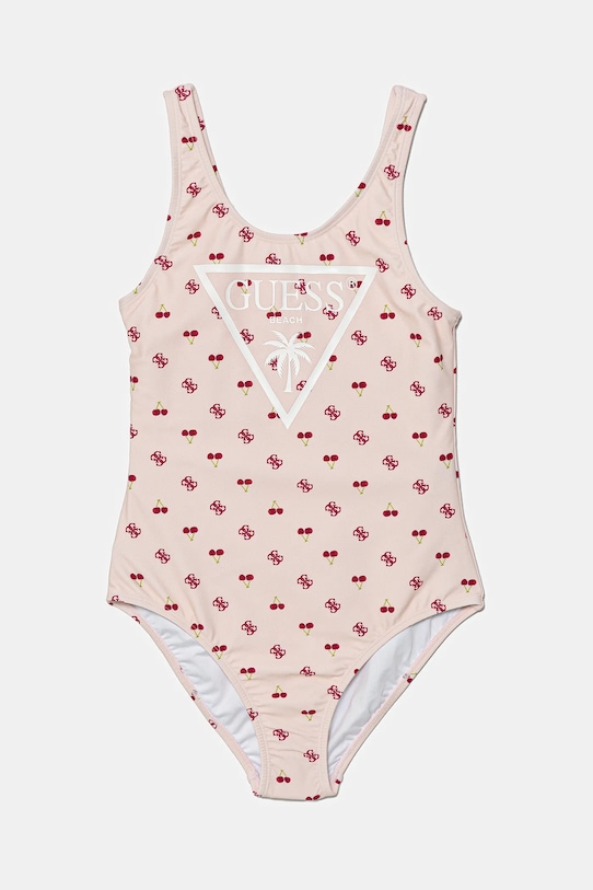 

Детский купальник цельнокроеный Guess, бежевый