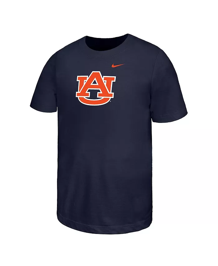 

Футболка Big Boys and Girls Navy Auburn Tigers Core Nike