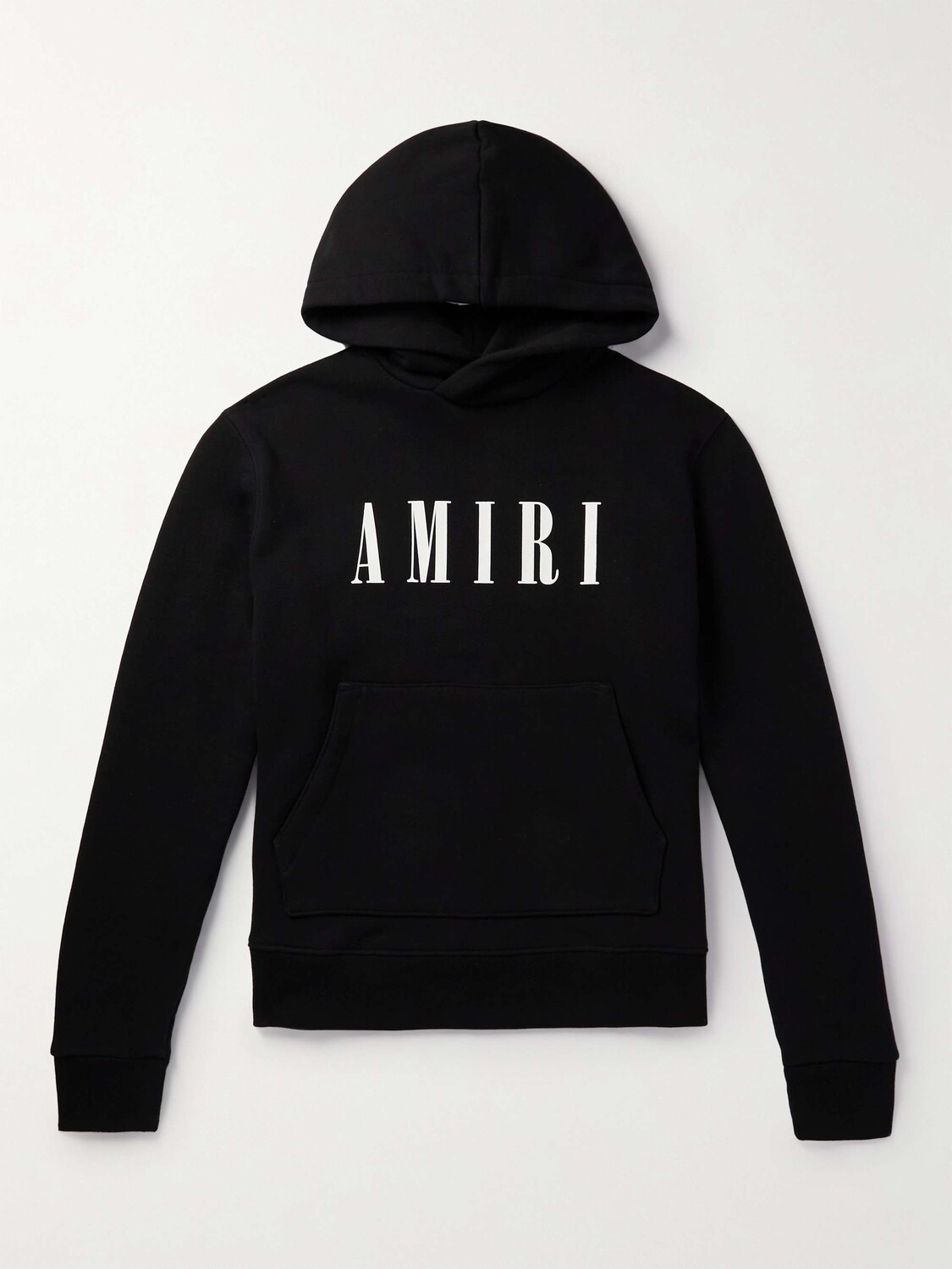 

Худи из хлопкового джерси с логотипом AMIRI, черный