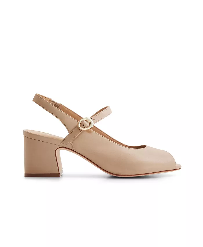 Туфли-лодочки с открытым носком Bernardo Bailen Mary Jane Bernardo Footwear, розовый