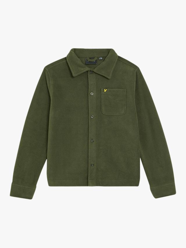 

Детская флисовая рубашка Lyle & Scott, Green