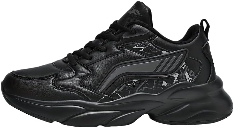 

Мужские всесезонные кроссовки средней высоты - прочные, амортизирующие беговые кроссовки с поддерживающей подкладкой, бело-серый дизайн, подошва из EVA, текстильная подкладка и удобная стелька из EVA для повседневного ношения Clolinde