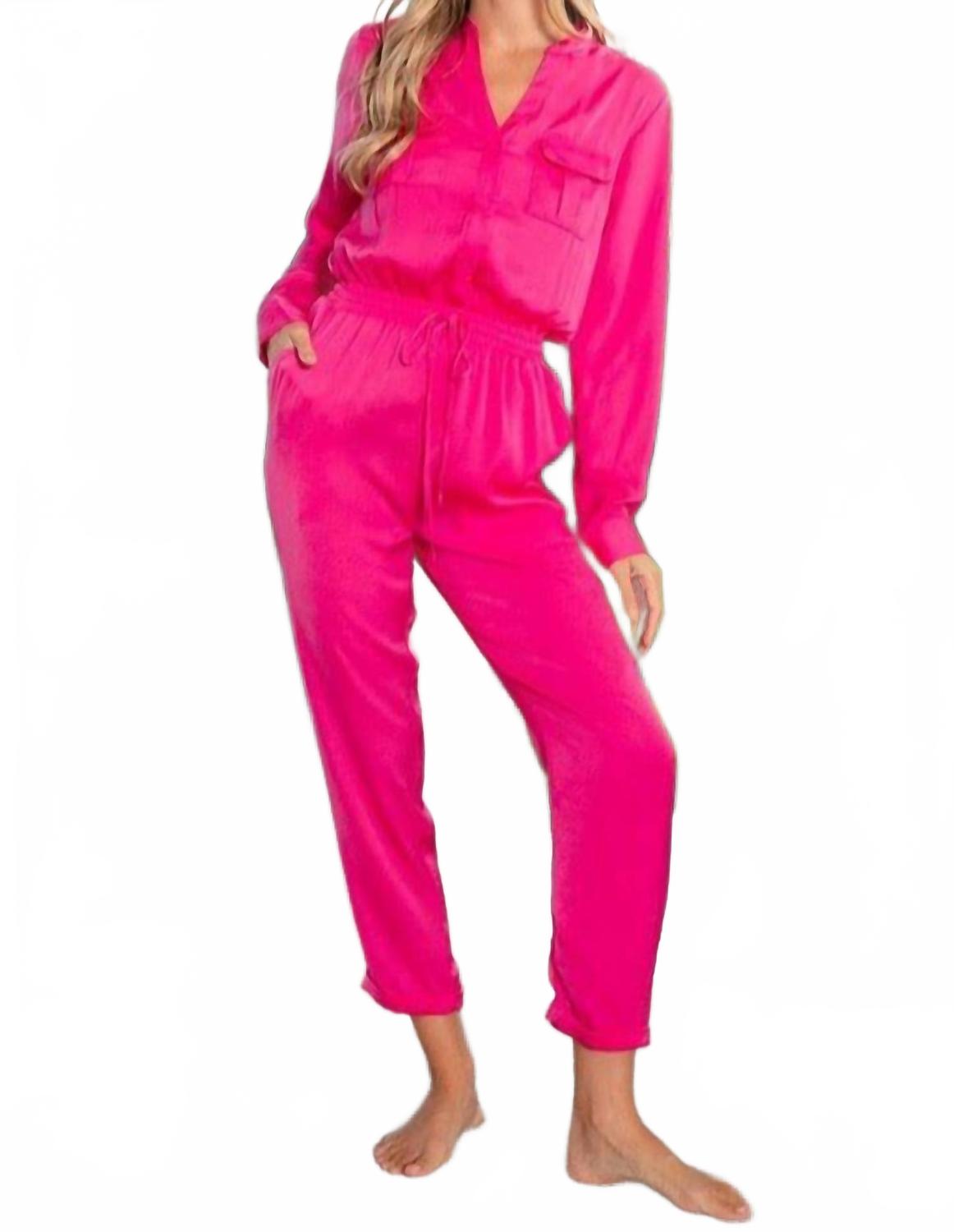 

Комбинезон Brenna с длинными рукавами в розовом цвете BiBi