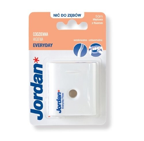 

Зубная нить, 50 м Jordan, Everyday Floss