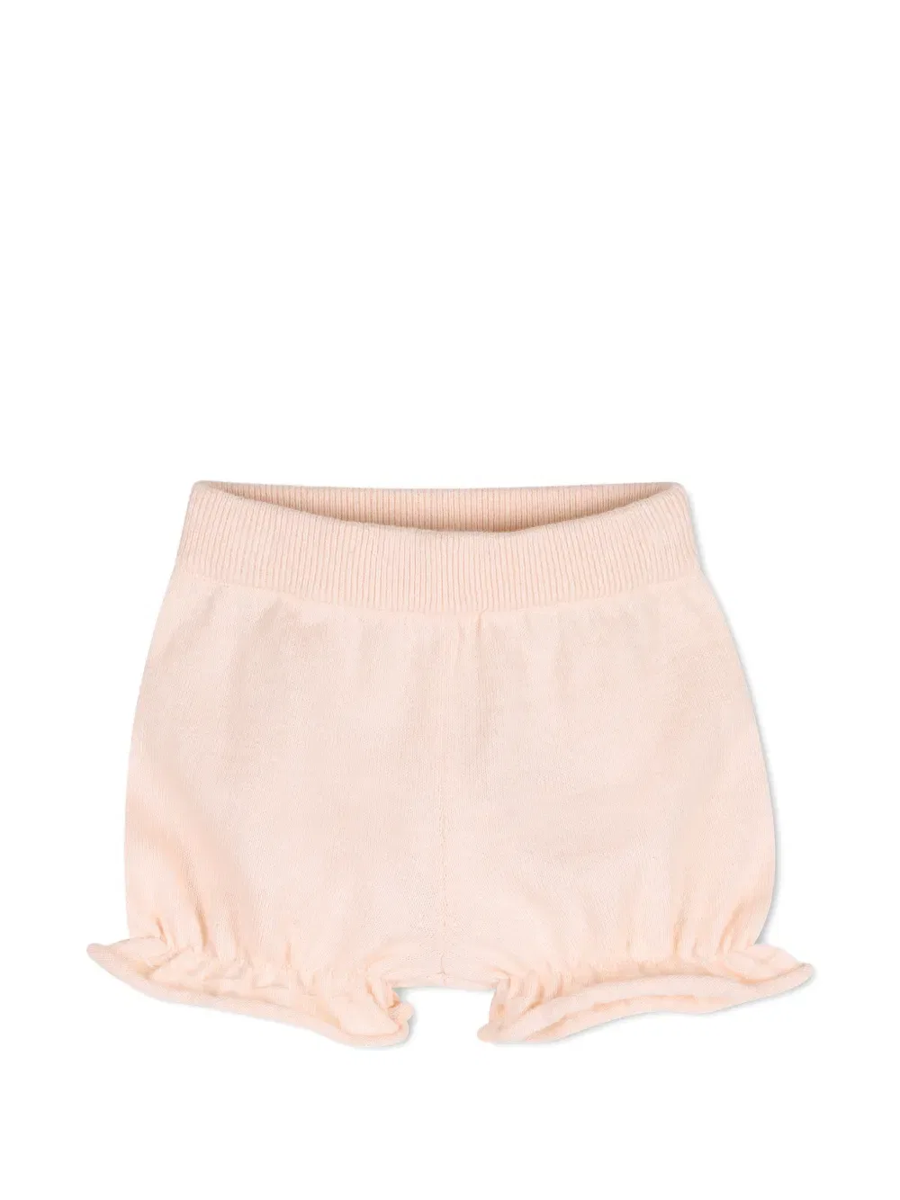 Вязаный комплект с оборками Chloe Kids, розовый — фото 4