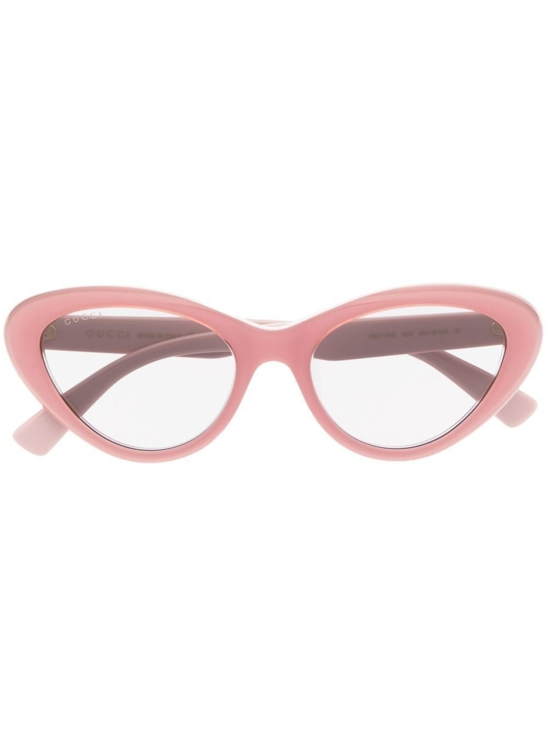 

Gucci Eyewear солнцезащитные очки в оправе 'кошачий глаз', серый