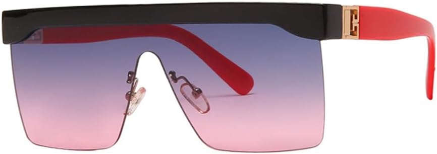 

Винтажные роскошные модные солнцезащитные очки большого квадратного размера для женщин и мужчин, с широкой оправой и плоским верхом, солнцезащитные очки UV400 MUTYNE, C2