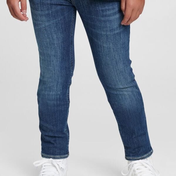 

Джинсы slim-fit с пятью карманами Gap, синий