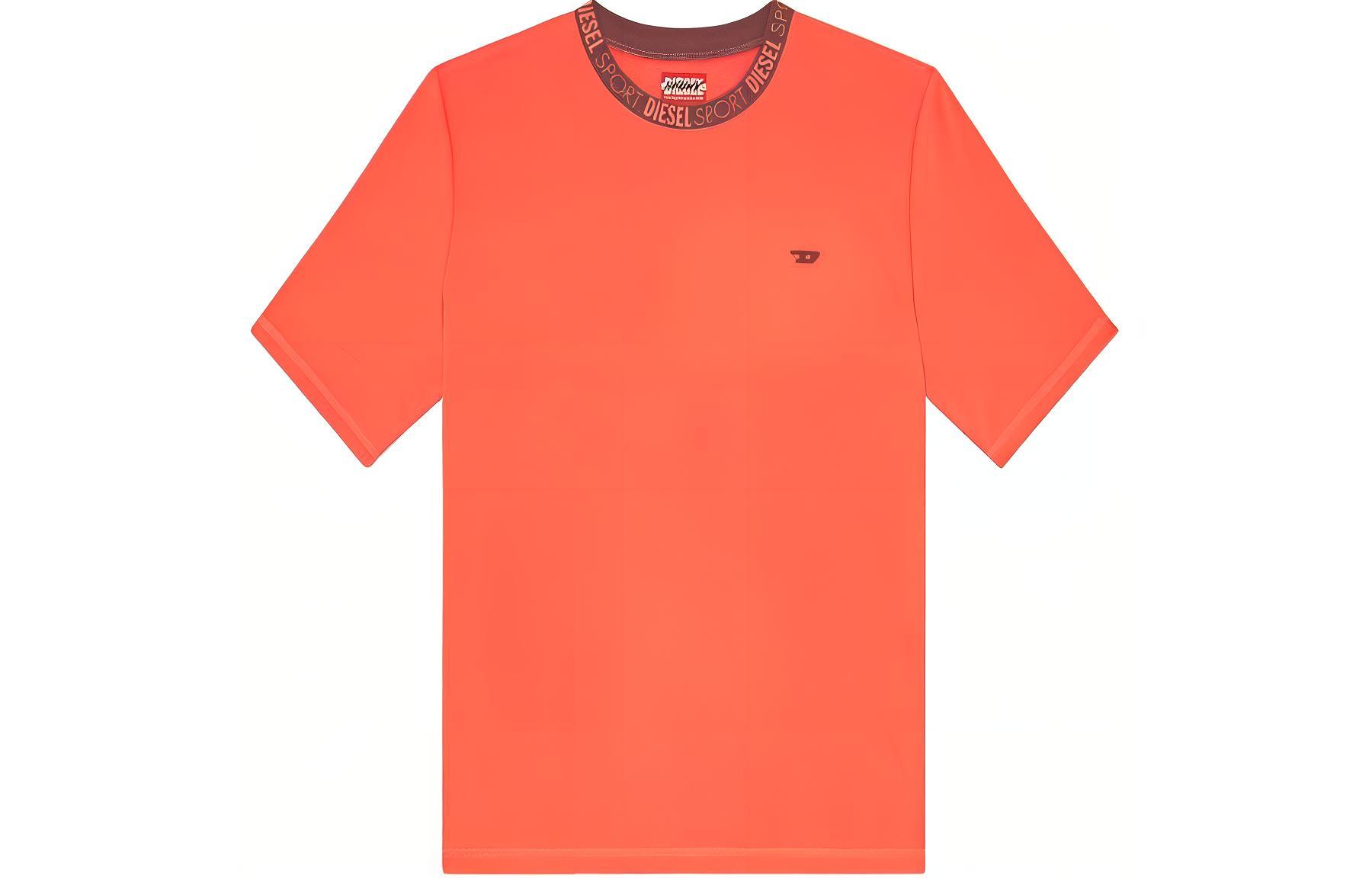 

DIESEL Футболка женская красная