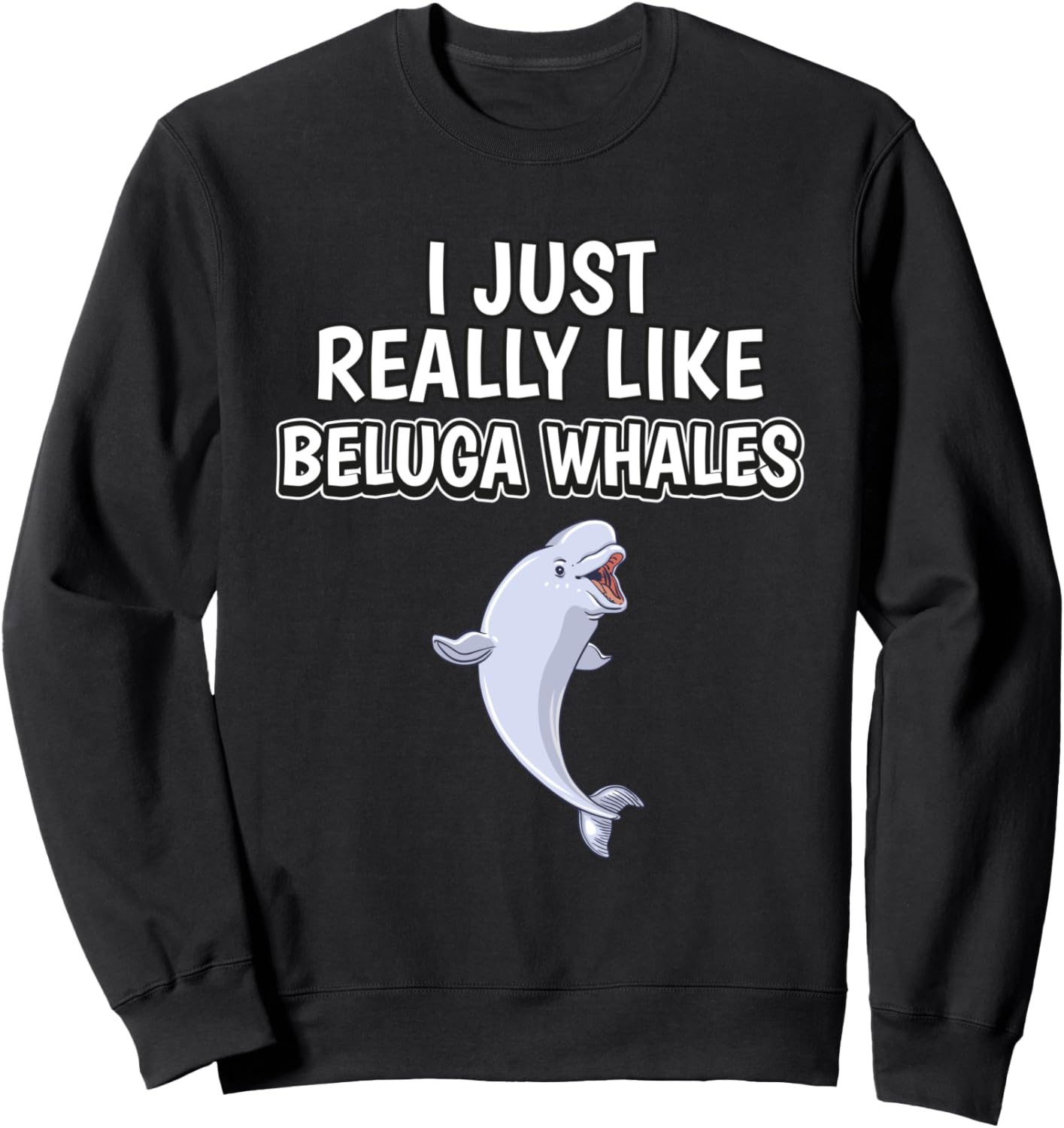 

Толстовка с надписью Белухи. Мне просто очень нравятся белухи, черная Funny Beluga Whale Clothing Women Men Kids, Черный, Толстовка с надписью Белухи. Мне просто очень нравятся белухи, черная Funny Beluga Whale Clothing Women Men Kids