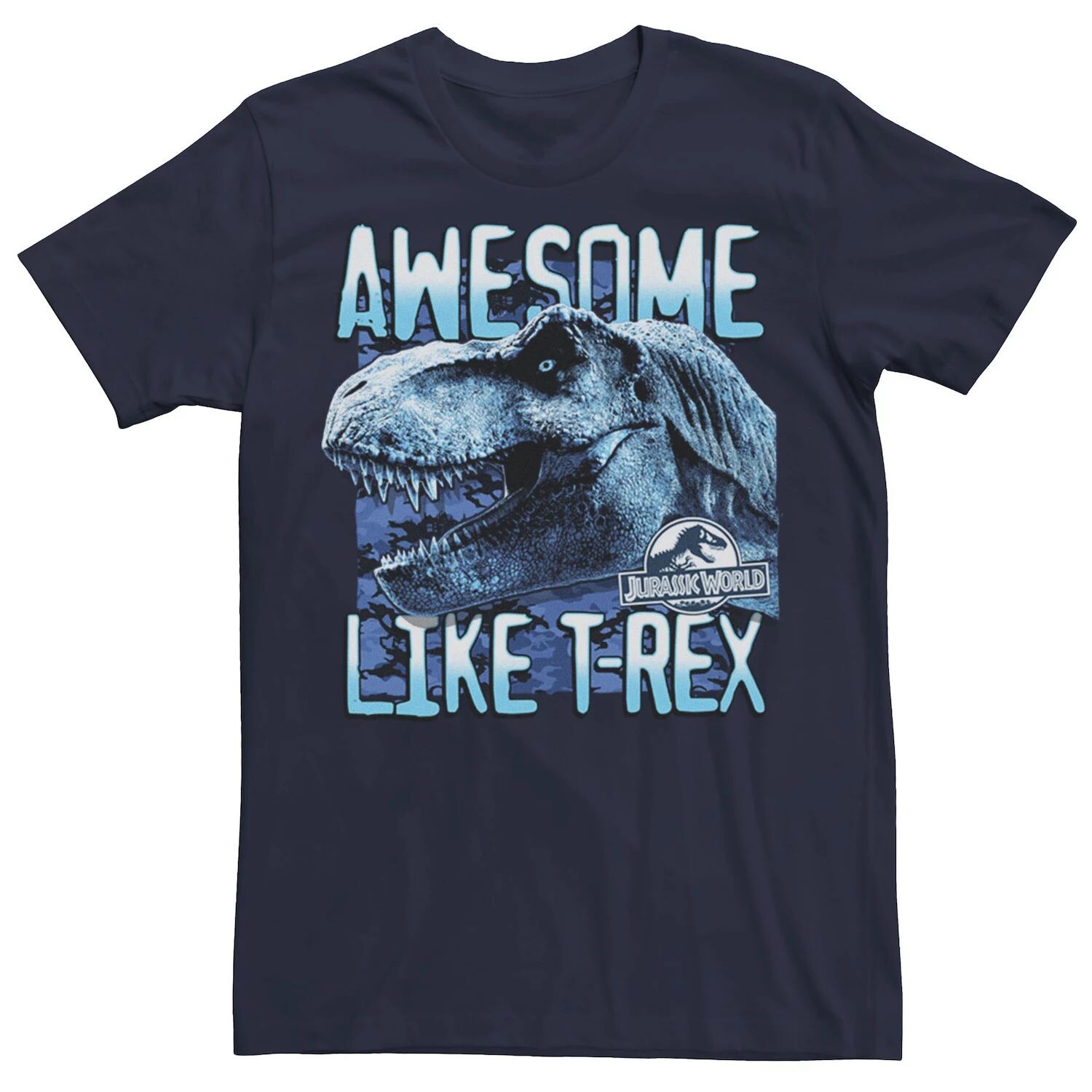 

Мужская футболка Jurassic World Two Awesome Like T-Rex Licensed Character