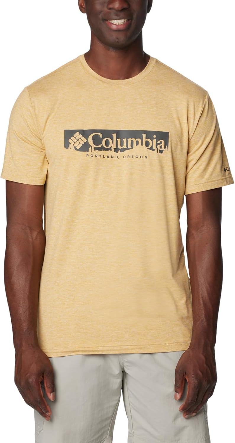 

Мужская футболка Columbia Kwick Hike с коротким рукавом и принтом, Light Camel Heather/Csc Box Treeline, Бежевый, Мужская футболка Columbia Kwick Hike с коротким рукавом и принтом, Light Camel Heather/Csc Box Treeline