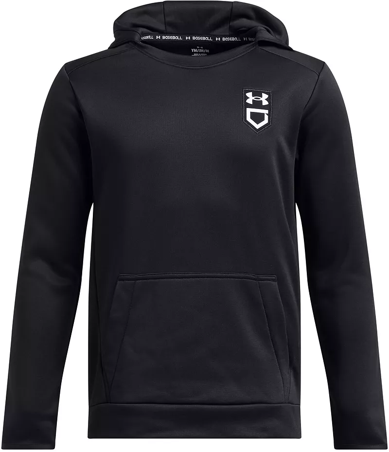 

Бейсбольная толстовка Under Armour для мальчиков, черный/белый