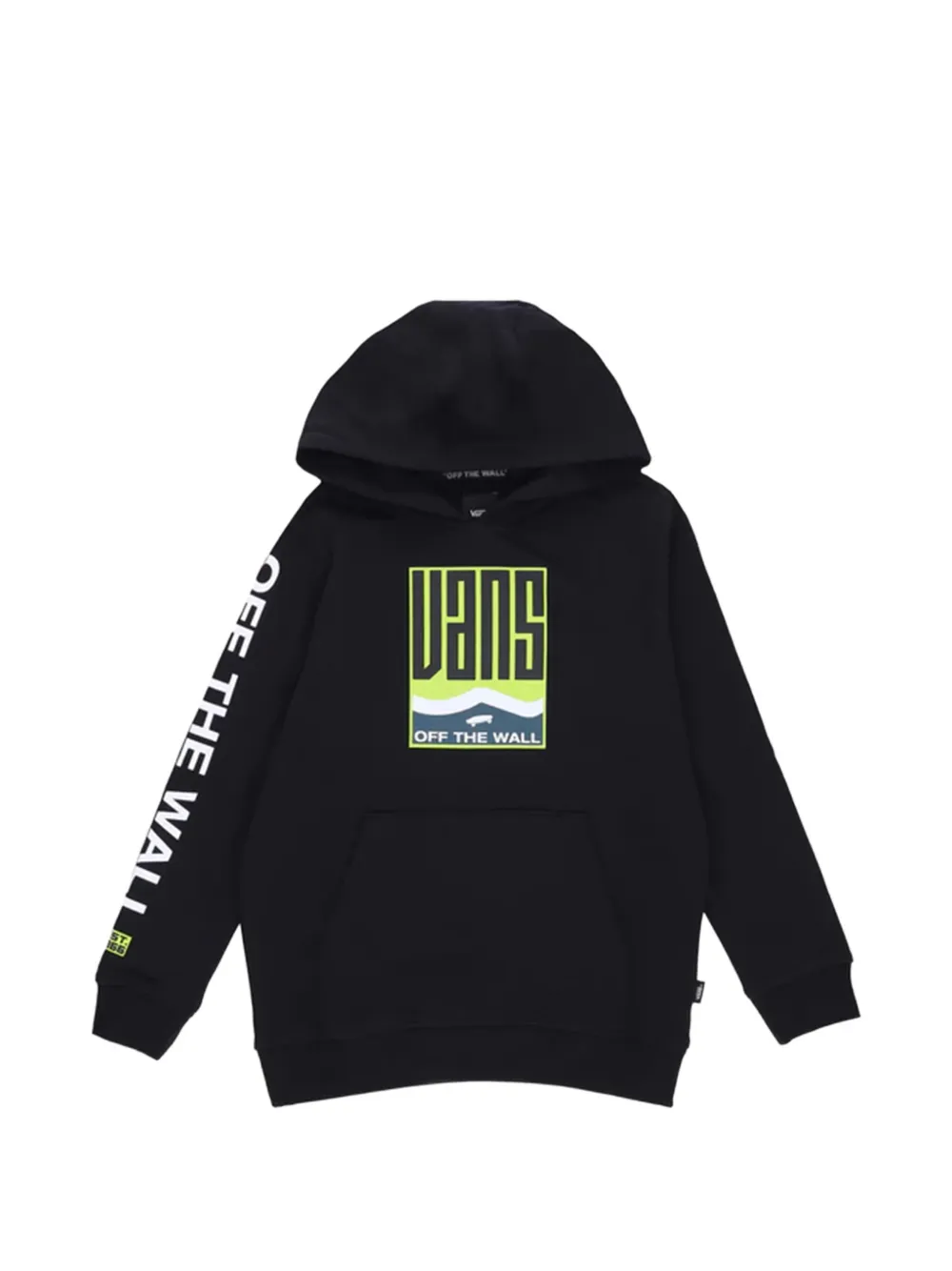 

Худи с графическим принтом Vans Kids, черный