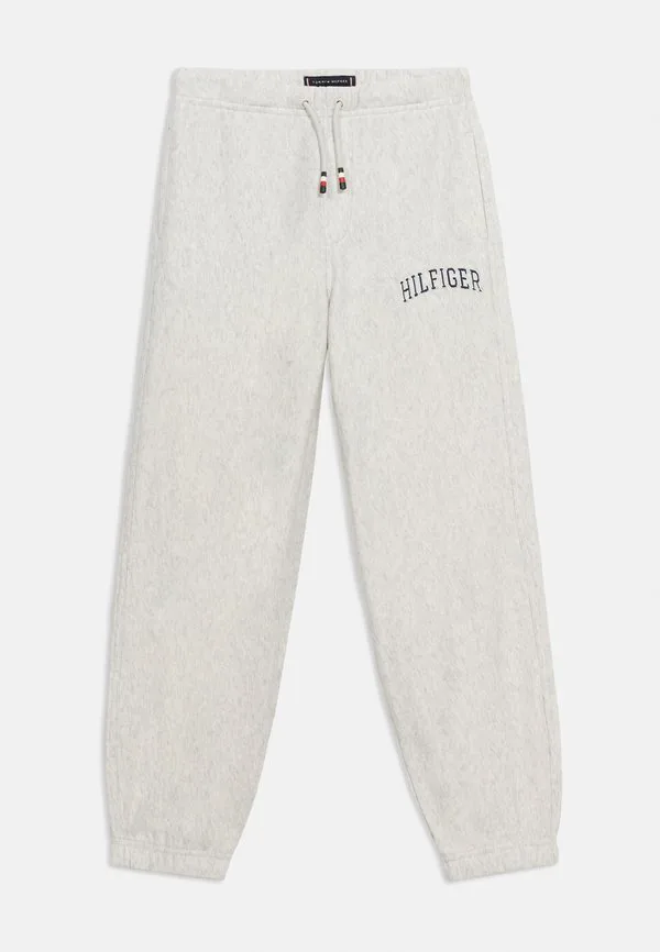 Спортивные брюки из махровой ткани с вышивкой логотипа Tommy Hilfiger, Light Grey Heather — фото 3