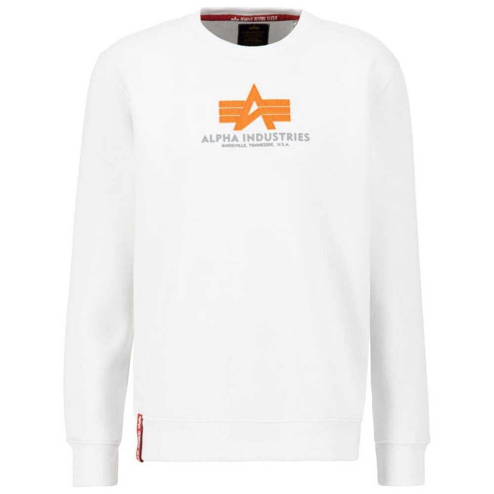

Толстовка Alpha Industries Basic Rubber, белый