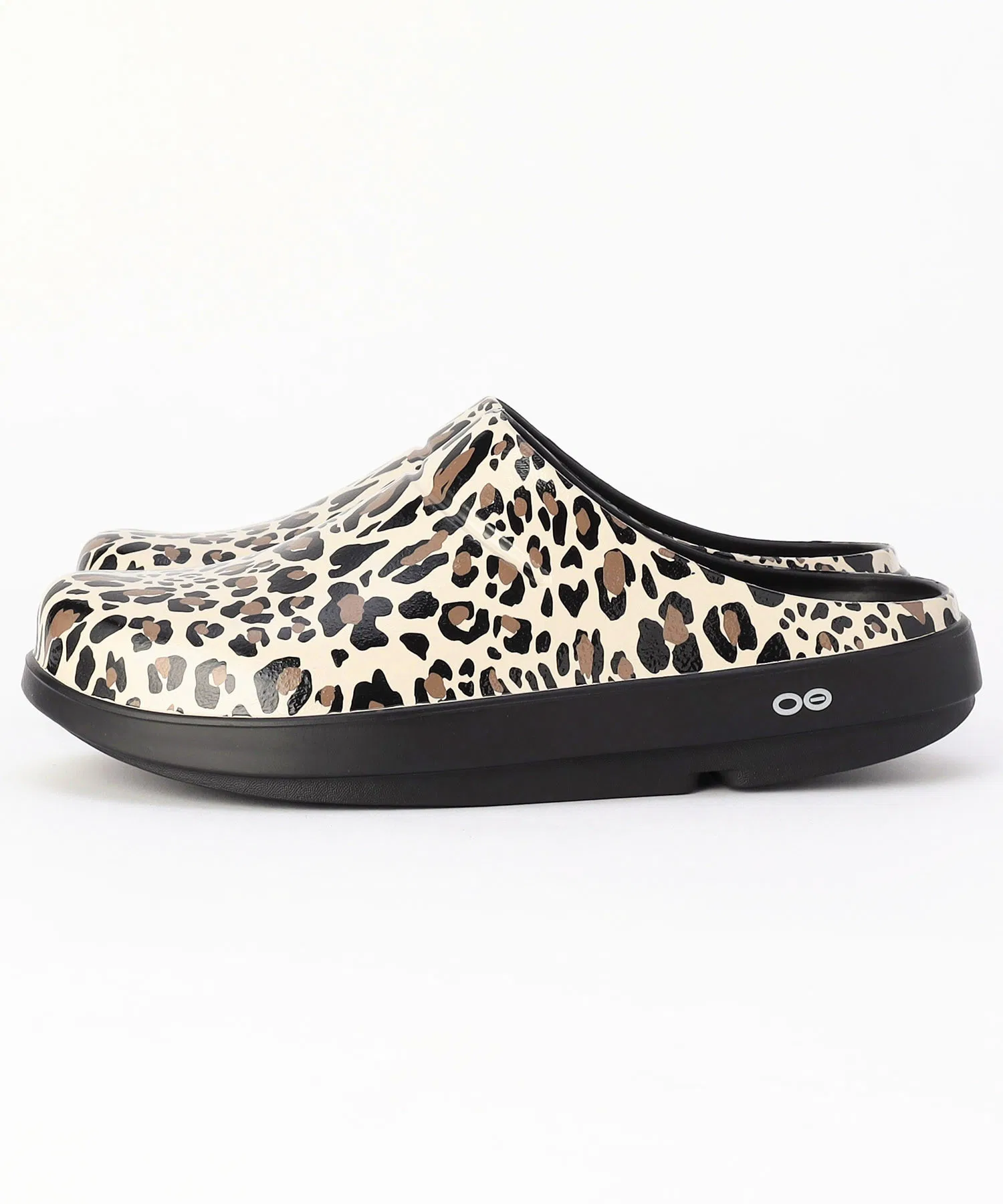 Мужские клоги OOFOS OOcloog Limited Leopard — фото 3