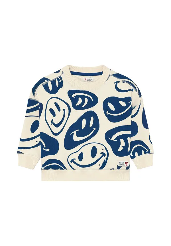 Толстовка с принтом по всей поверхности Noppies, Bone White