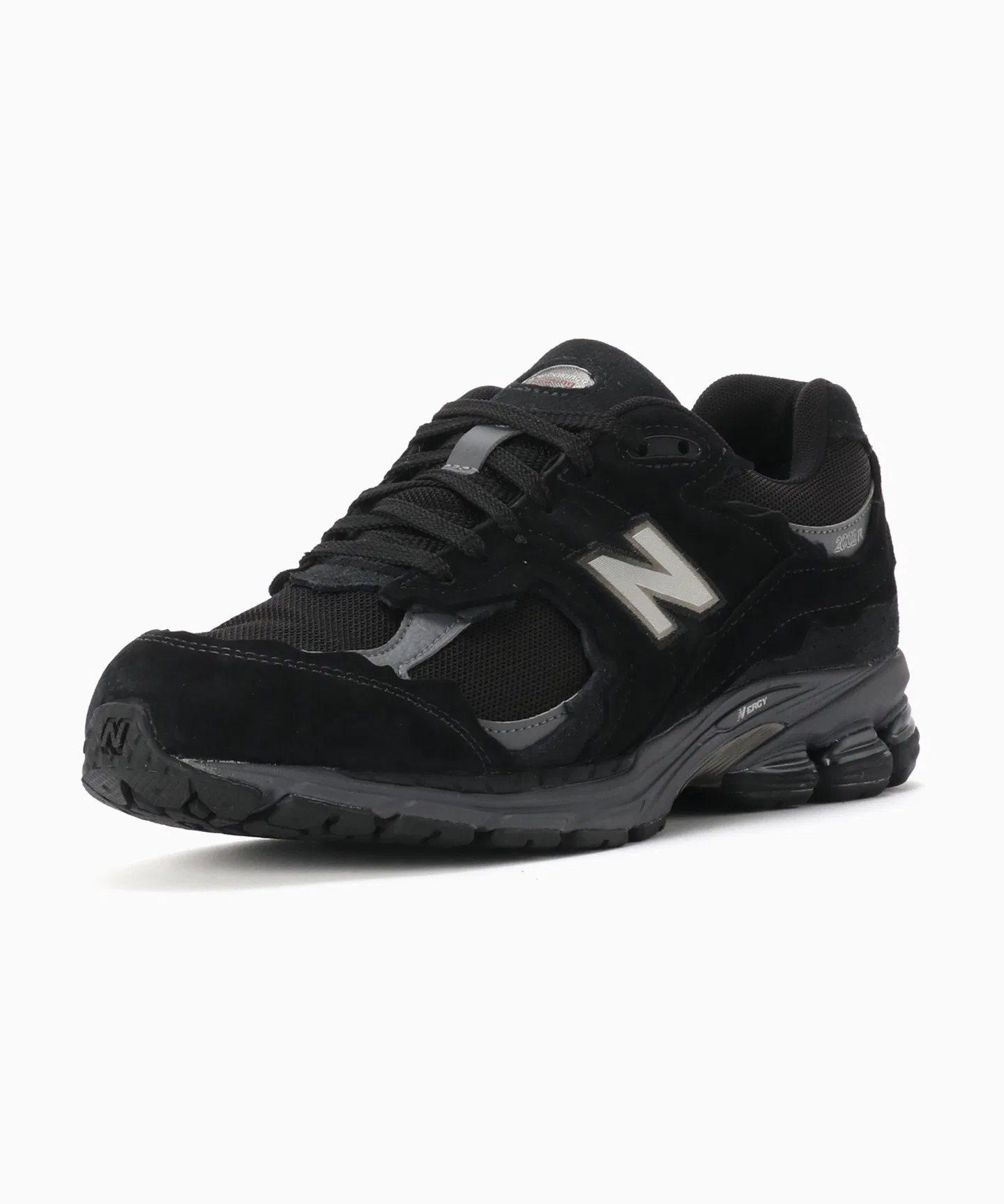 Унисекс кроссовки New Balance U20023MB из замши и сетки чёрные — фото 2