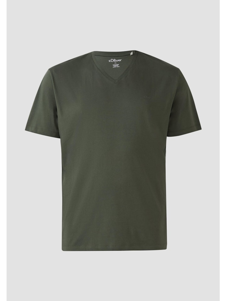 

Футболка цвета 7940_оливково-зеленый s.Oliver