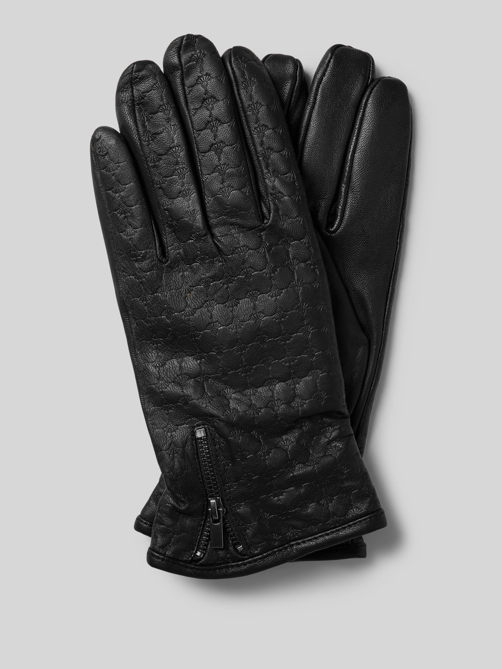 

Кожаные перчатки модель «Василек» JOOP! Collection, черный