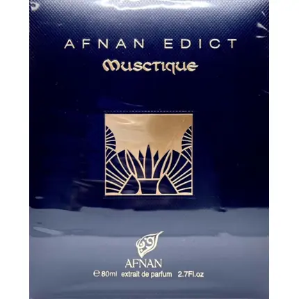 Edict Musctique Extrait De Parfum спрей унисекс, 2,7 унции / 80 мл, совершенно новый, Afnan — фото 4