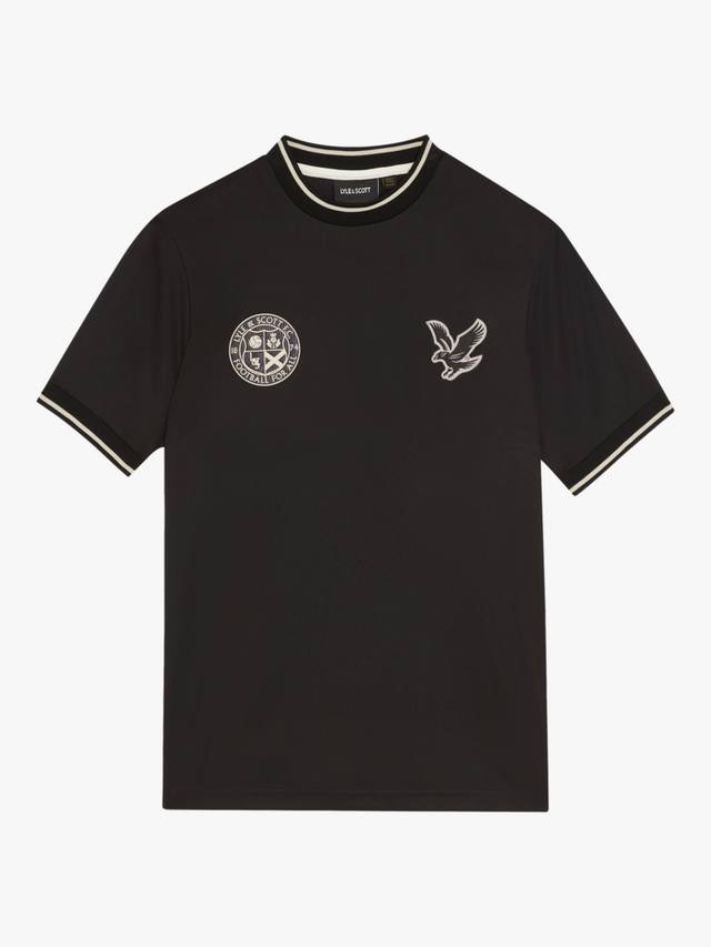 

Детская футбольная футболка Lyle & Scott, Black