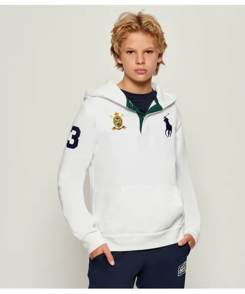 

Толстовка Regular fit Polo Ralph Lauren, белый