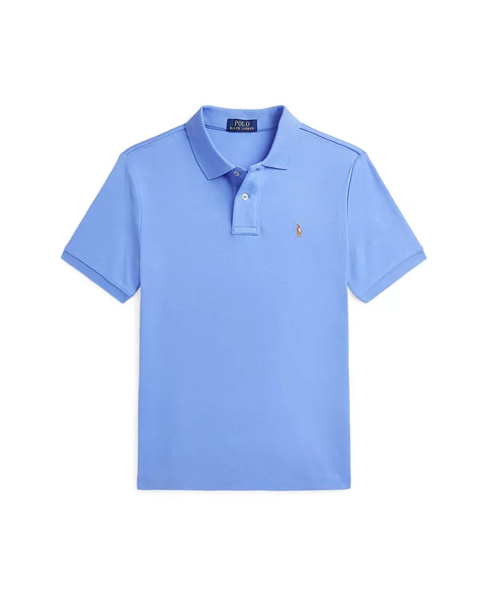 

Футболка-поло для мальчиков Big Boys Soft Polo Ralph Lauren, синий