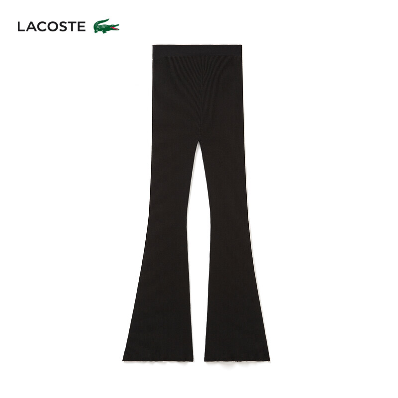 

Брюки женские Lacoste однотонные, черный