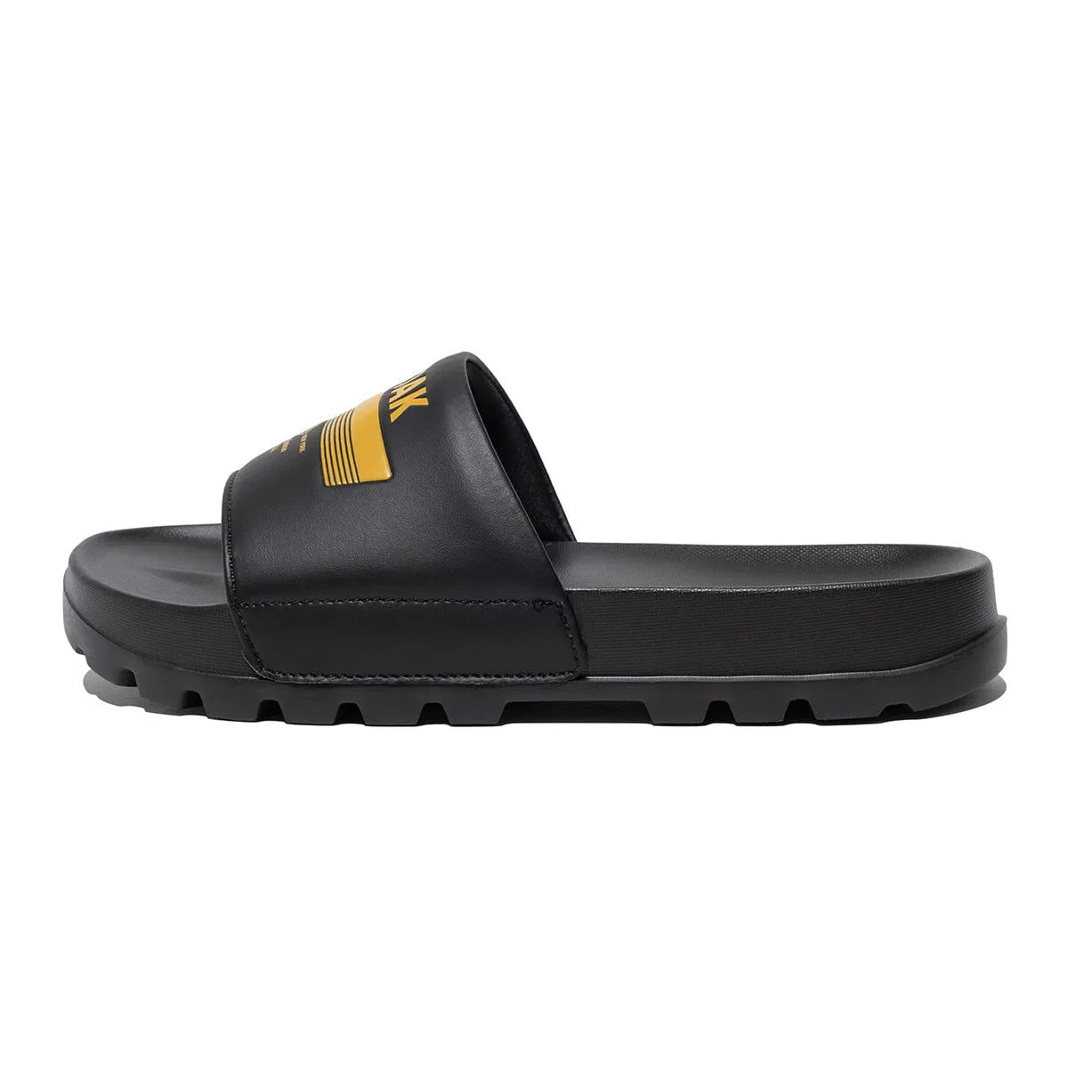 Мужские чёрные шлёпанцы Breeze Pop Slide от Kodak Apparel — фото 2
