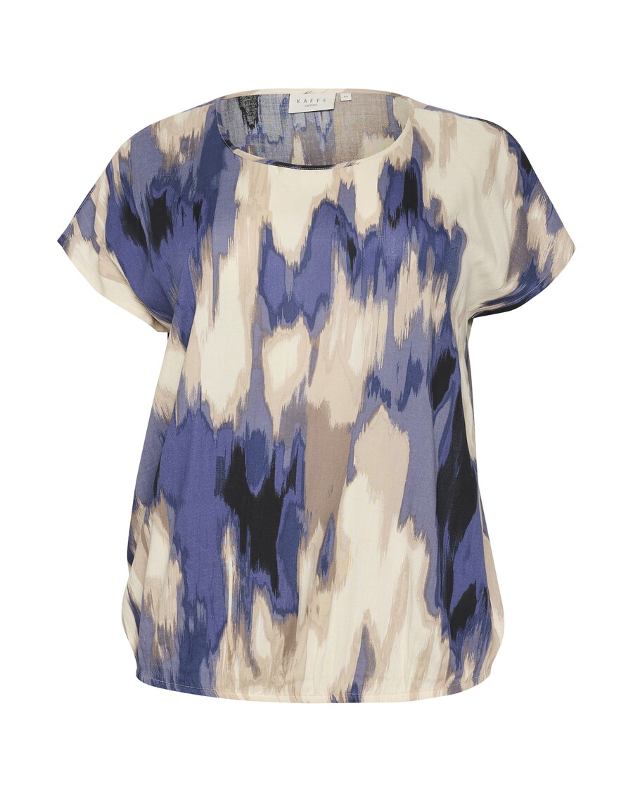 

Блузка KAFFE CURVE Bella, цвет Blue/Navy