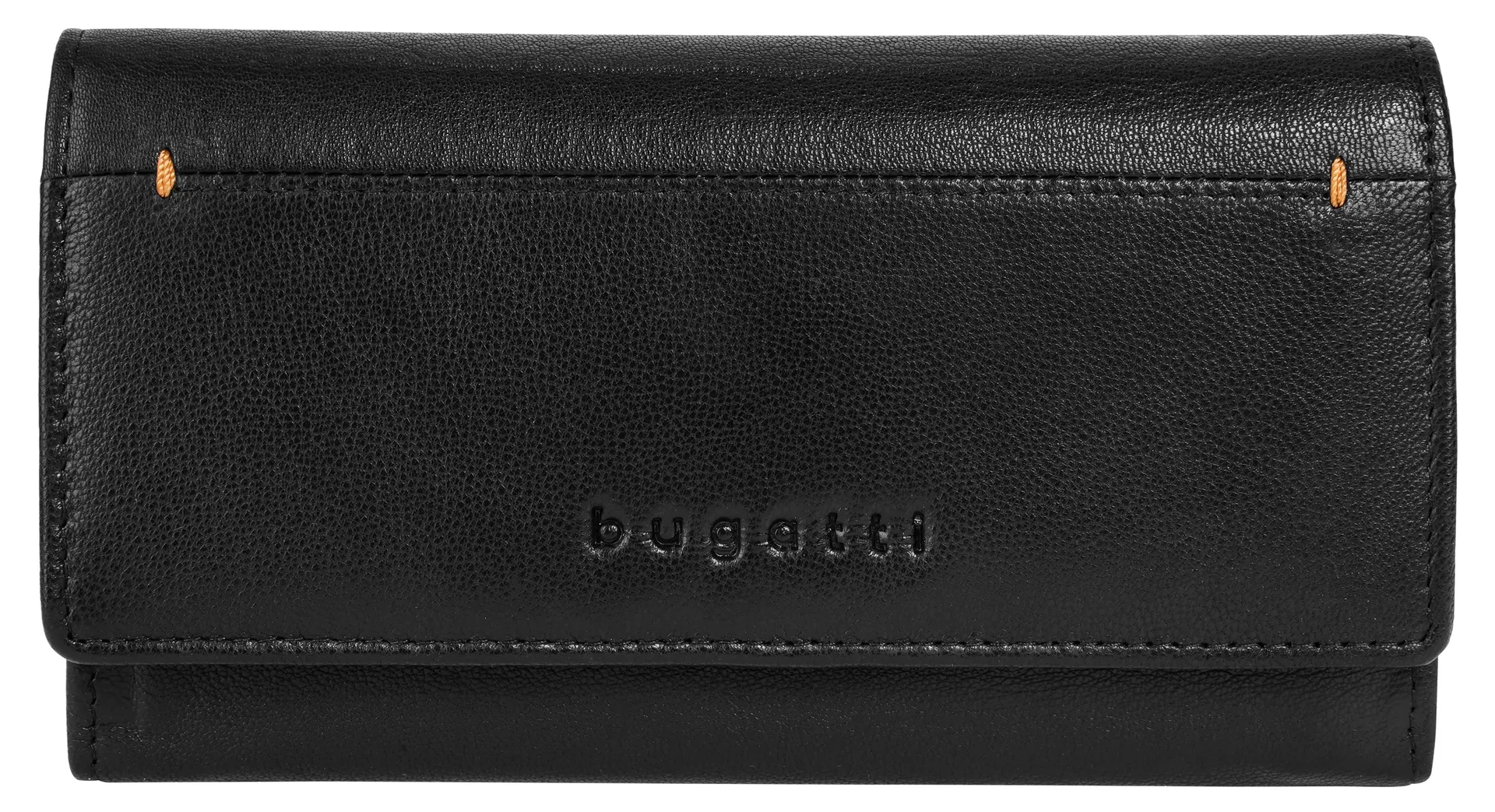 

Кошелек bugatti, натуральная кожа, черный