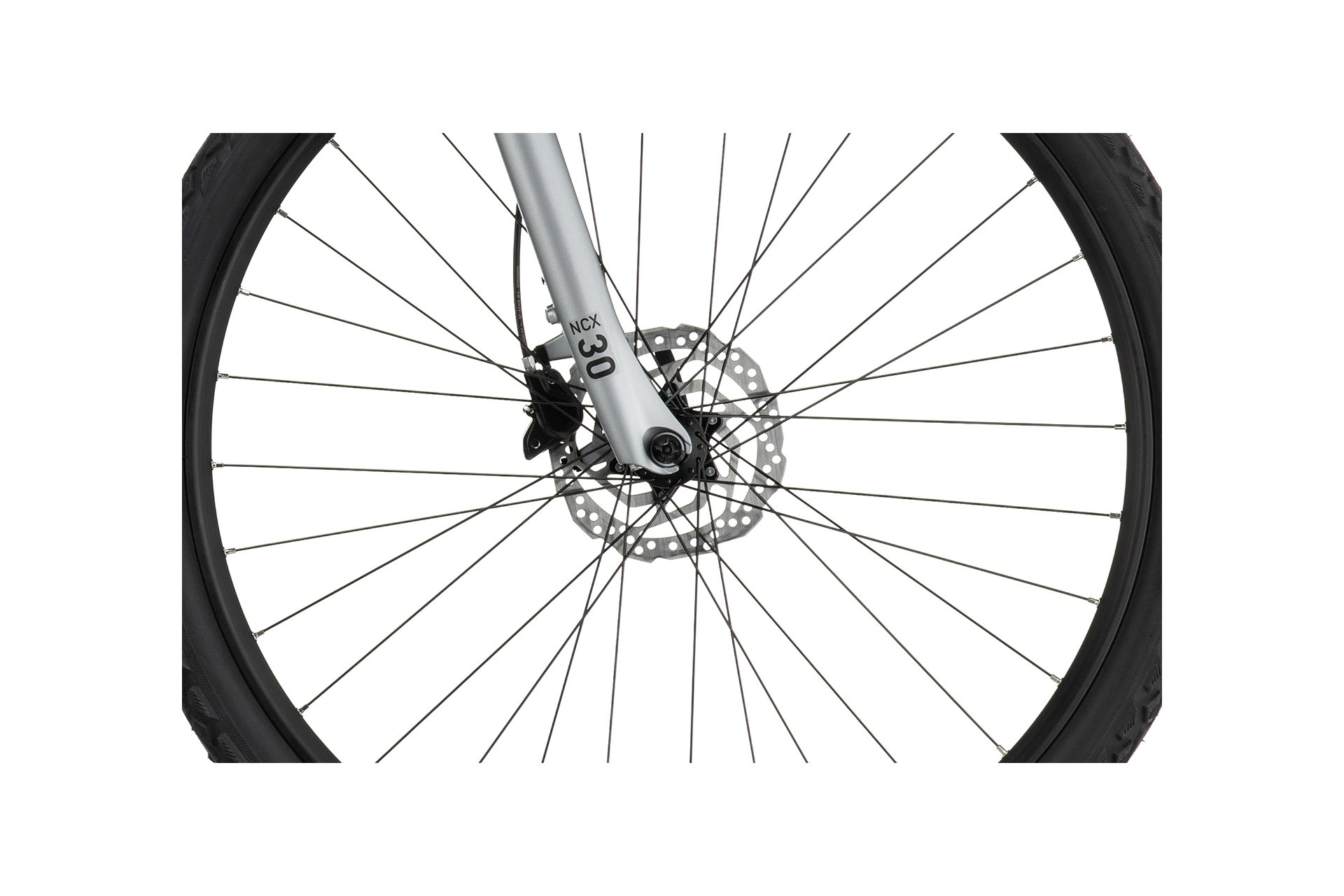 Кроссовый велосипед Cube Nature EXC - 28 дюймов - Damen Sport - 2023, цвет Silber|polarsilver´n´black — фото 2