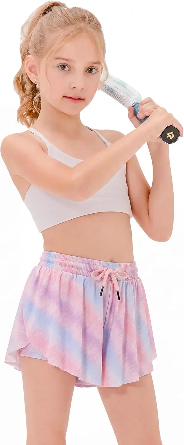 Шорты для девочек Stelle Flowy Shorts, цвет Sugar Swirl