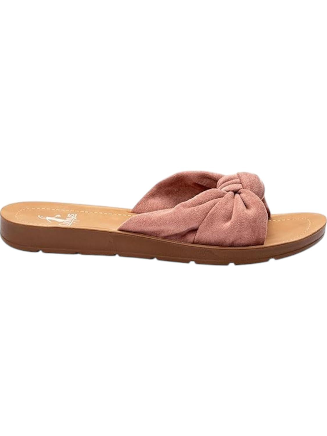 Женские сандалии Sea Lavie розового цвета Corkys Footwear — фото 2