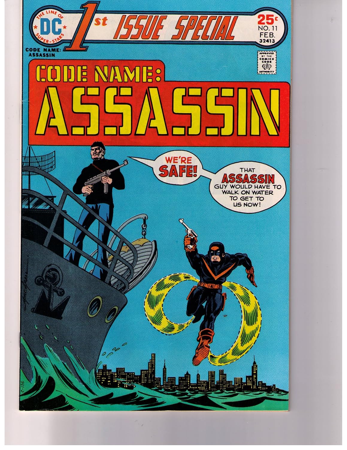 

Code Name: Assassin No. 11 Feb. 1976 (DC)