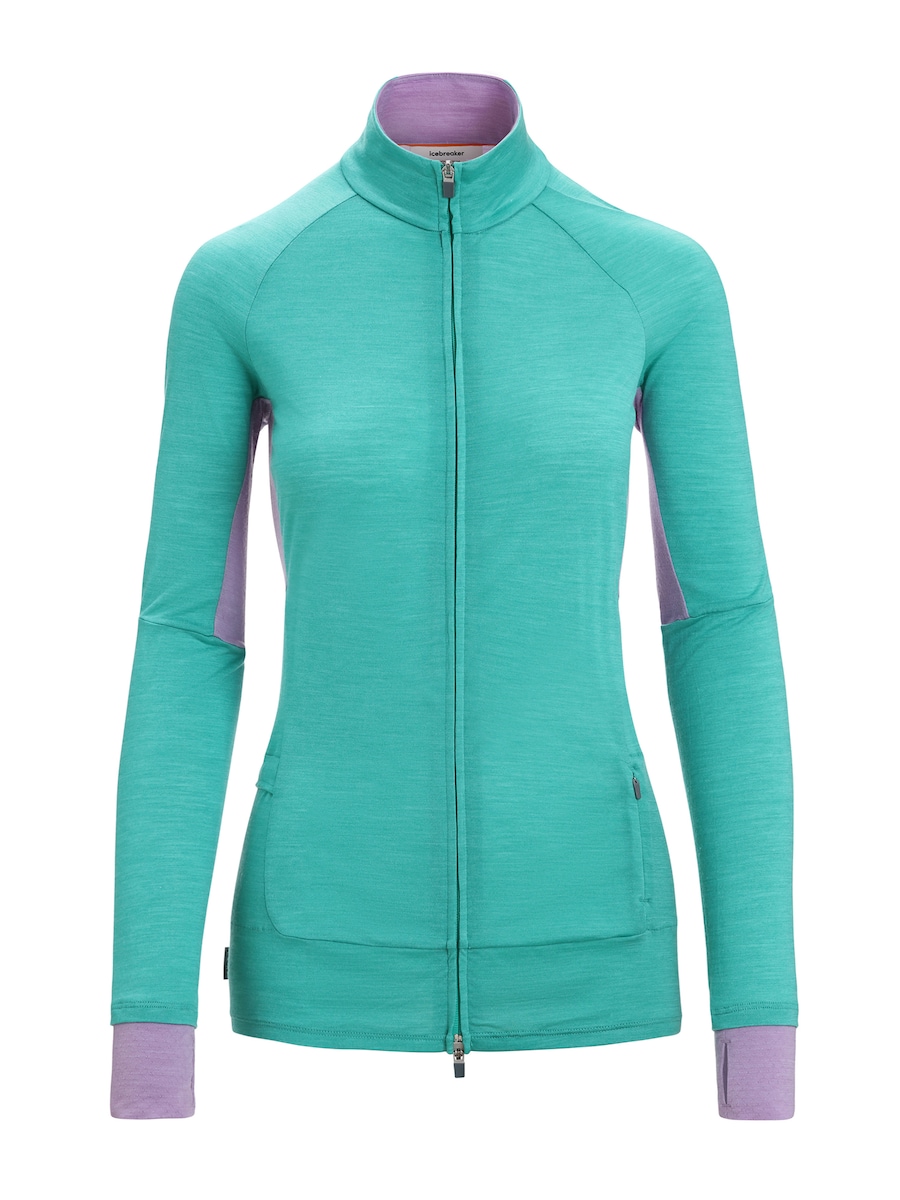 

Спортивная толстовка ICEBREAKER ZoneKnit, бирюзовый