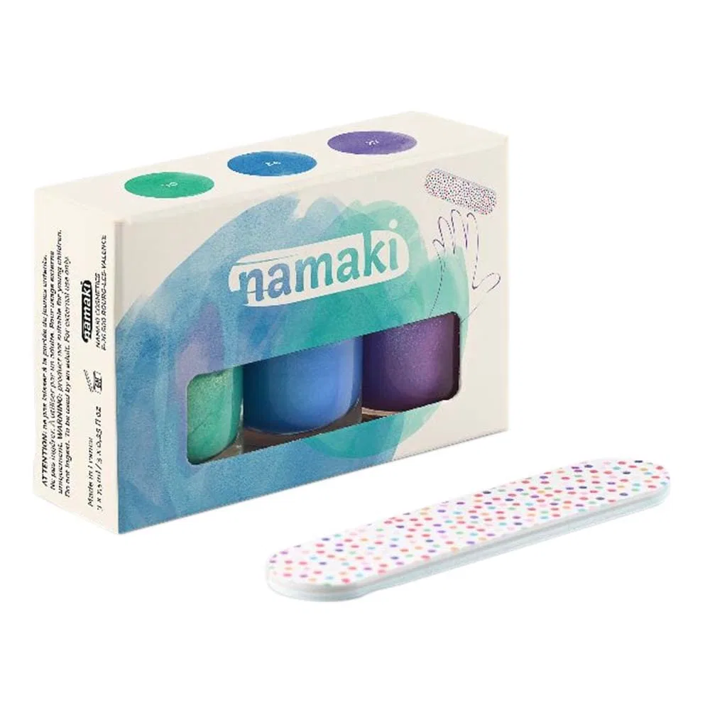 Набор детских лаков для ногтей «Caribbean» от Namaki Namaki