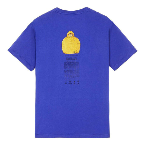 

Футболка t-shirt 'bright blue' Stone Island, синий
