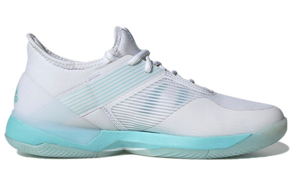 Кроссовки parley x adizero ubersonic 3 'blue spirit' Adidas, белый — фото 2