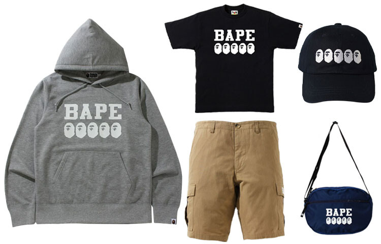 

A BATHING APE Мужская повседневная спортивная одежда