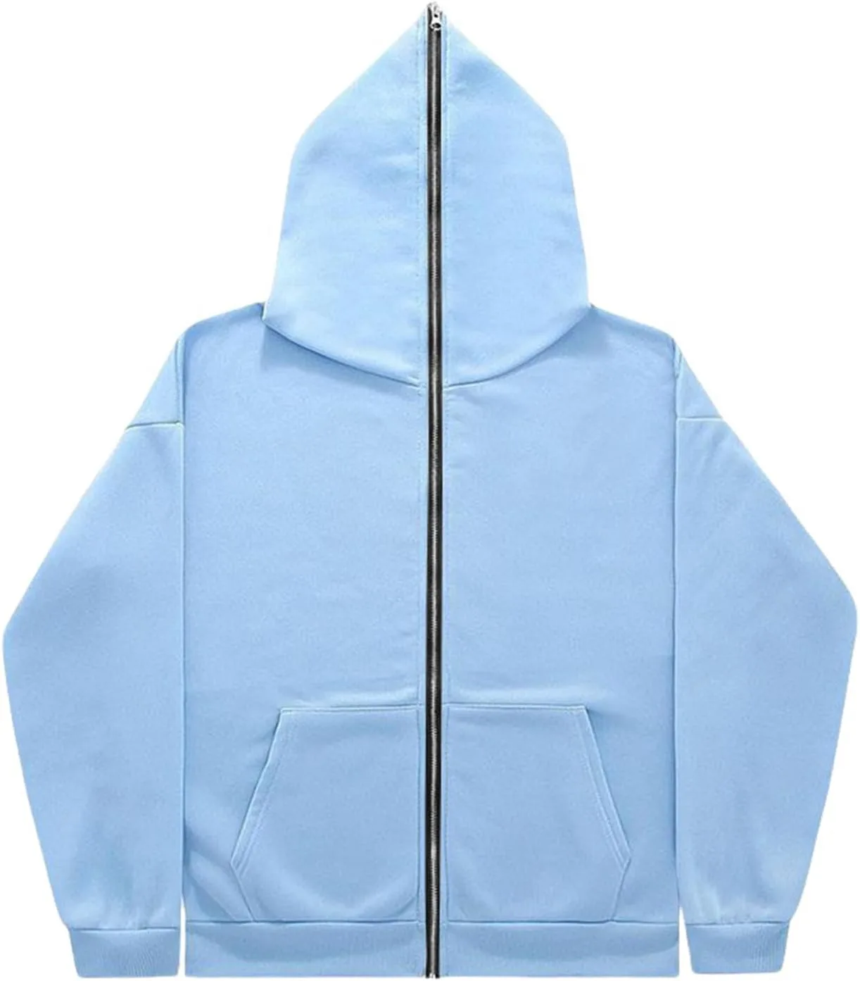

Толстовка с капюшоном evzosrz на молнии, мужская, легкая, slim fit