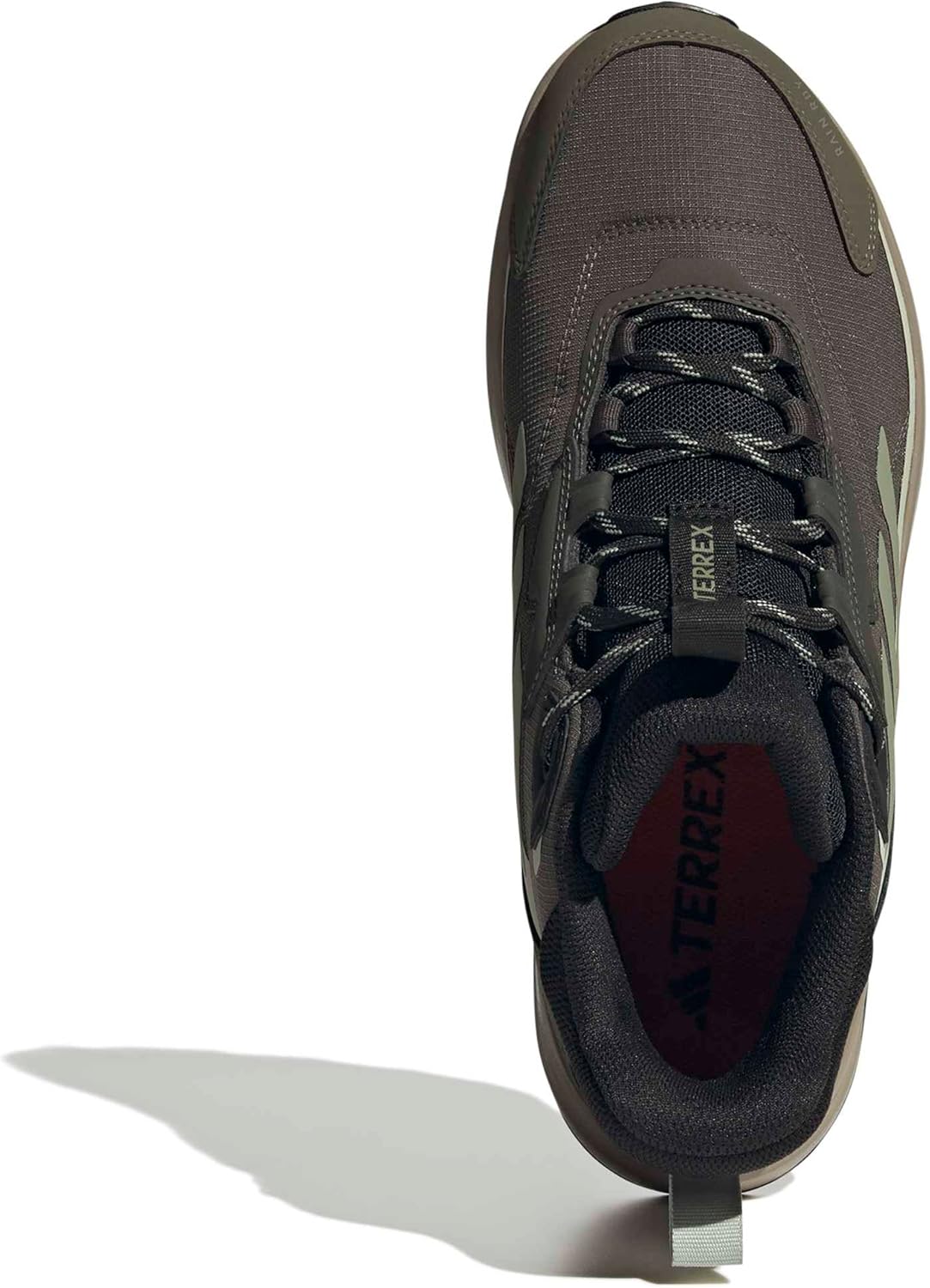 Мужские походные ботинки adidas Terrex Anylander Mid Top Rain.Rdy, зеленый/оливковый — фото 2