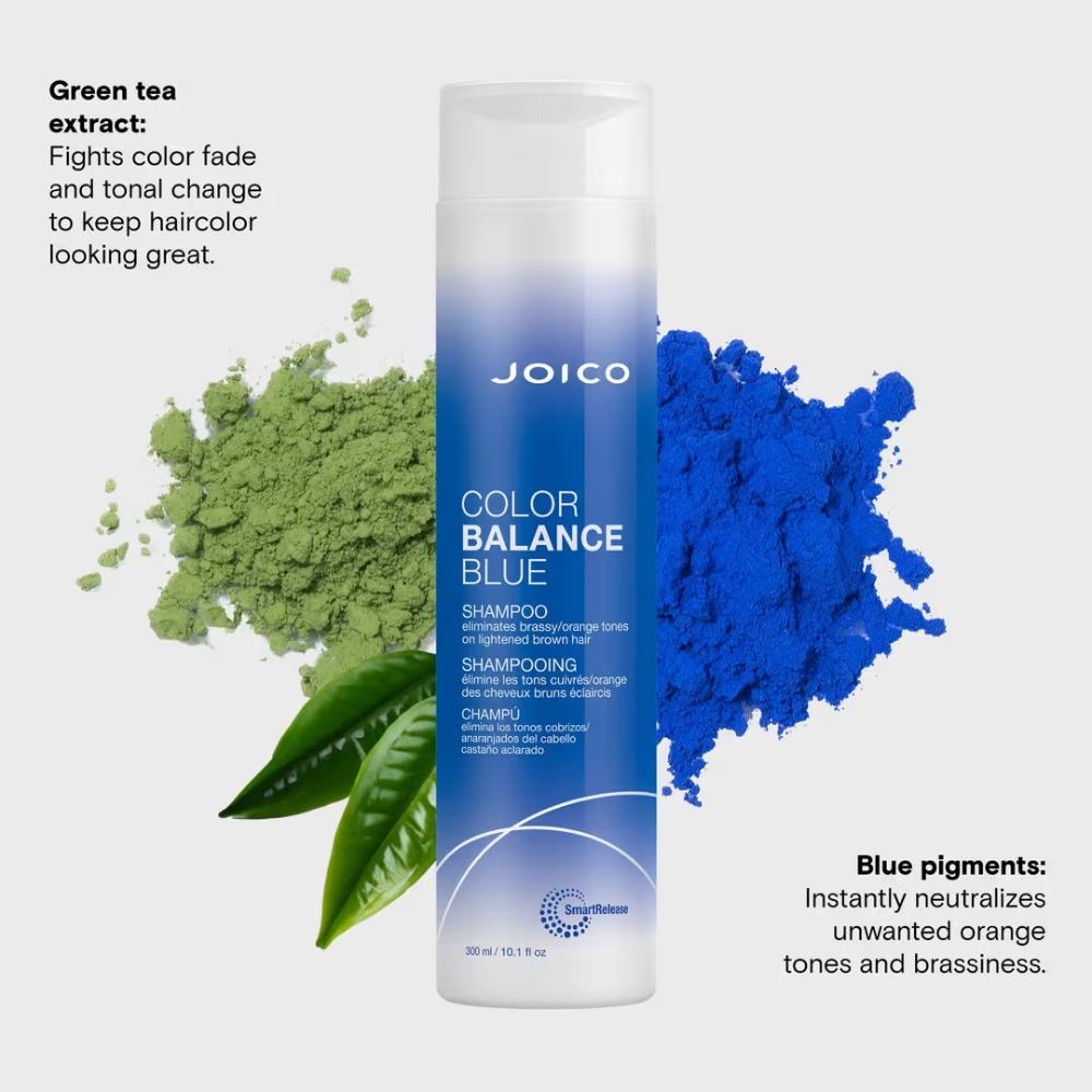 Шампунь Color Balance Blue от Joico для мужчин и женщин - 283 мл — фото 2